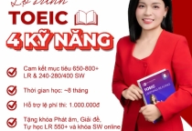Khóa Học TOEIC 4 Kỹ Năng Thần Tốc: Bí Quyết Đột Phá Điểm Số Và Làm Chủ Tiếng Anh Giao Tiếp Thương Mại