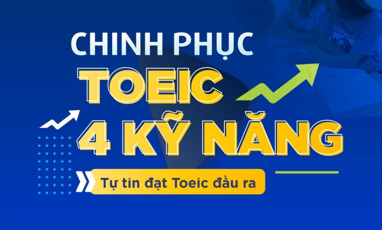 Khóa Học TOEIC 4 Kỹ Năng Thần Tốc: Bí Quyết Đột Phá Điểm Số Và Làm Chủ Tiếng Anh Giao Tiếp Thương Mại