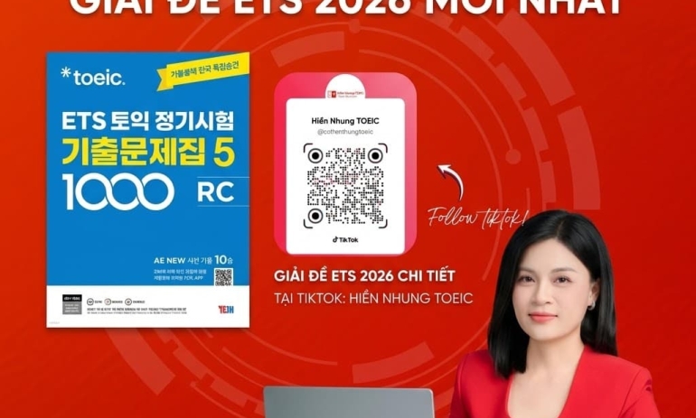 Review Chi Tiết Độ Khó Của Đề ETS 2026 So Với Đề Thi Thật Năm Nay