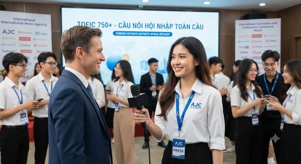Chứng chỉ TOEIC là bước đệm để sinh viên Báo Chí nâng tầm năng lực