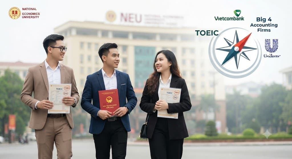 Chứng chỉ TOEIC là vũ khí cạnh tranh để làm việc tại các doanh nghiệp lớn