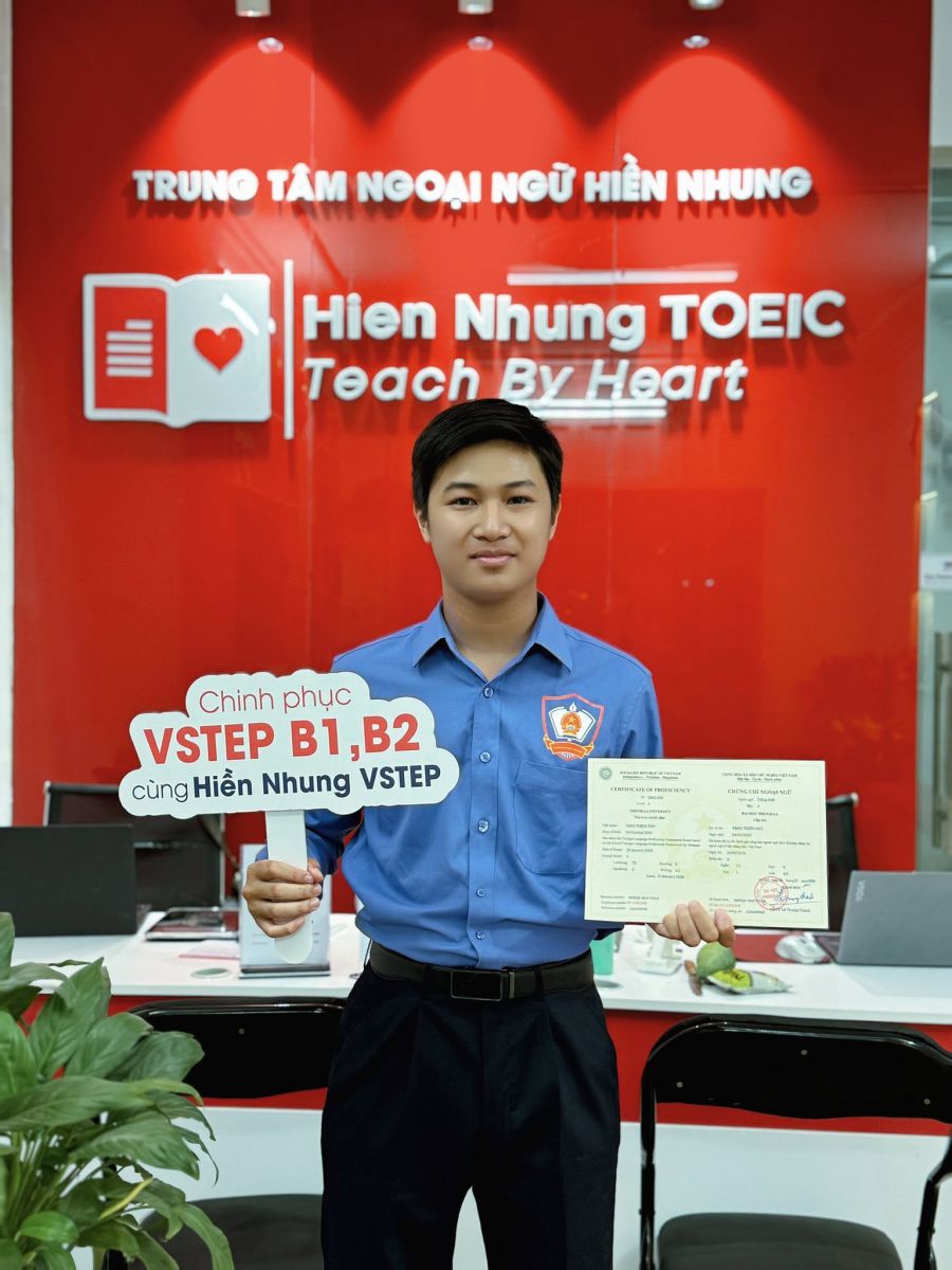 Hiền Nhung TOEIC - Đại chỉ học VSTEP Hà Đông uy tín