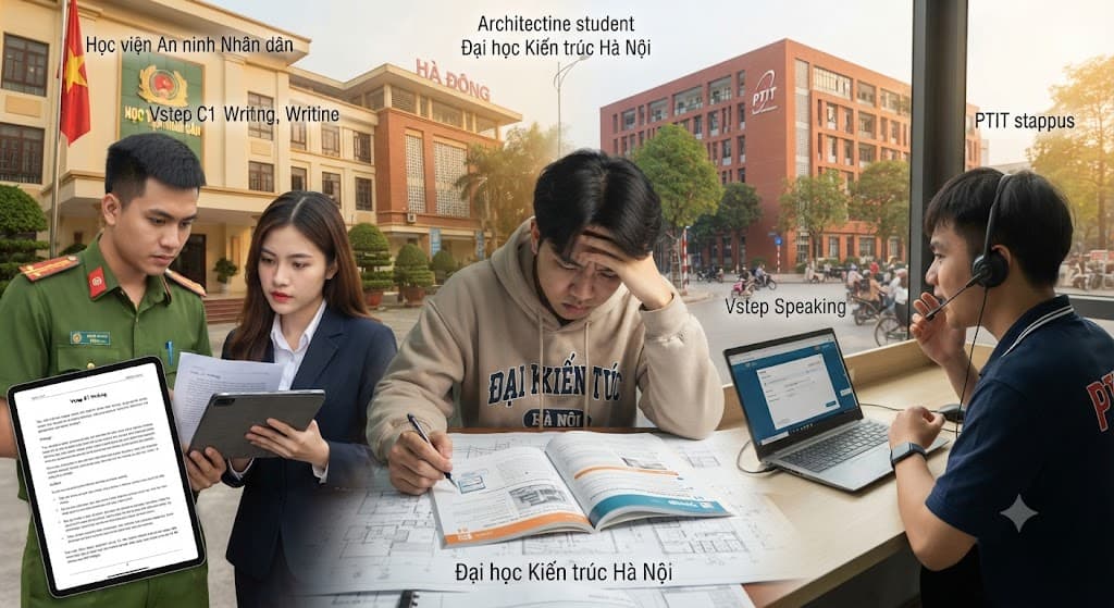 Sinh viên gặp nhiều áp lực chuẩn đàu ra VSTEP
