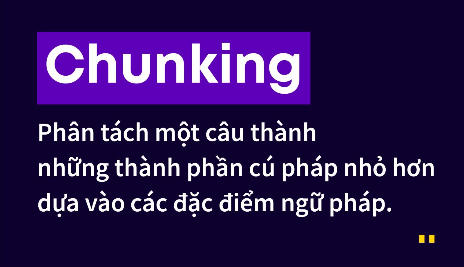 luyện reading toeic kỹ thuật chunking