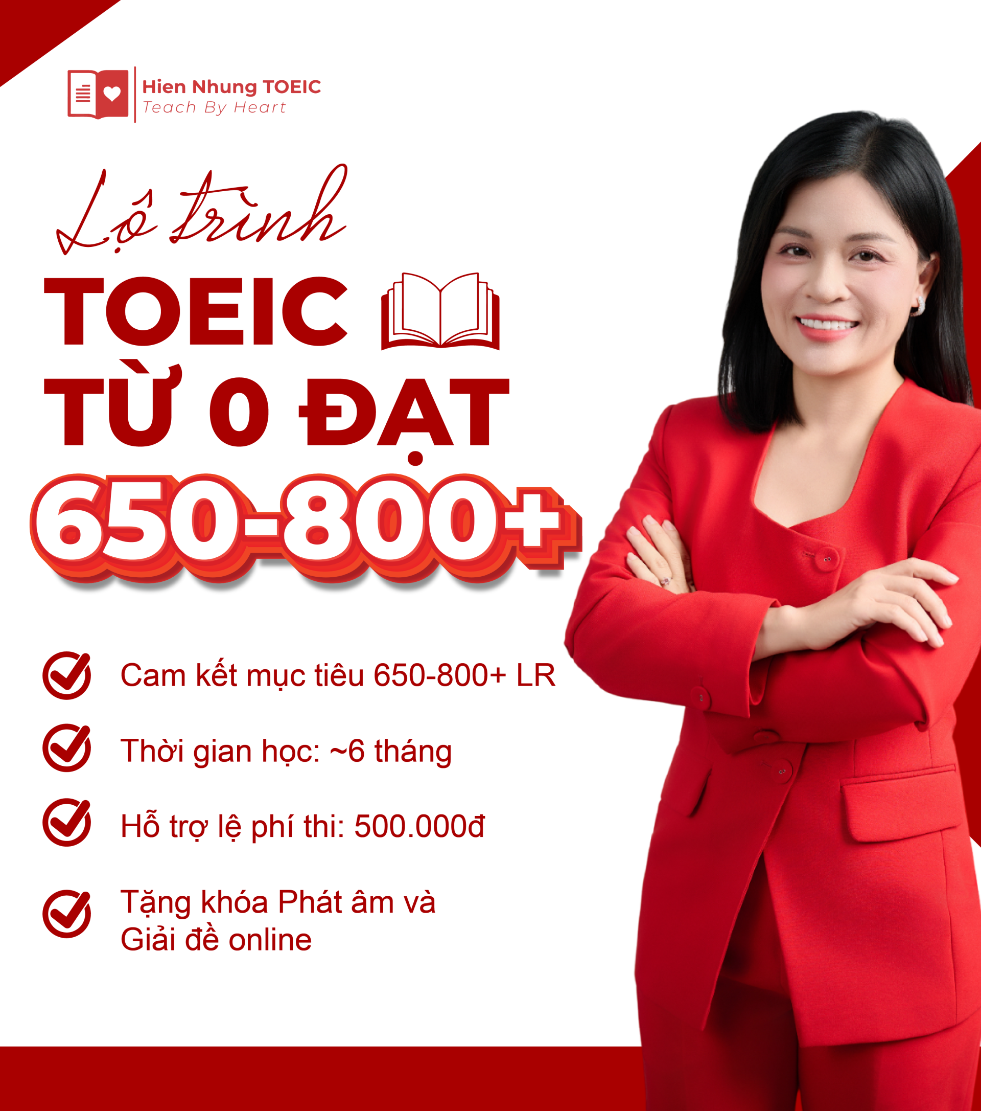 Lộ trình từ 0 đạt 650-800+ LR
